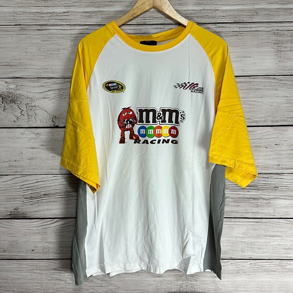 Vintage Chase Authentics Nascar M&M Kyle Busch Racing Tee Shirt 2xl